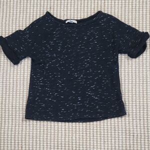 Love By Design Black Speckled Sweatshirt
